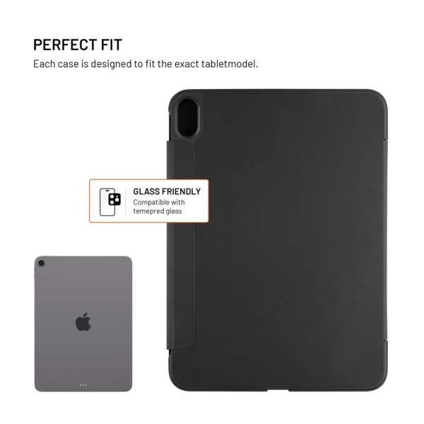 FIXED Trinity tok Apple iPad 10,9" (2022)/iPad 11" (2025), fekete