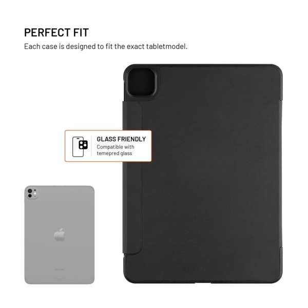 FIXED Trinity tok Apple iPad Pro 11" M4 (2024) készülékhez, fekete