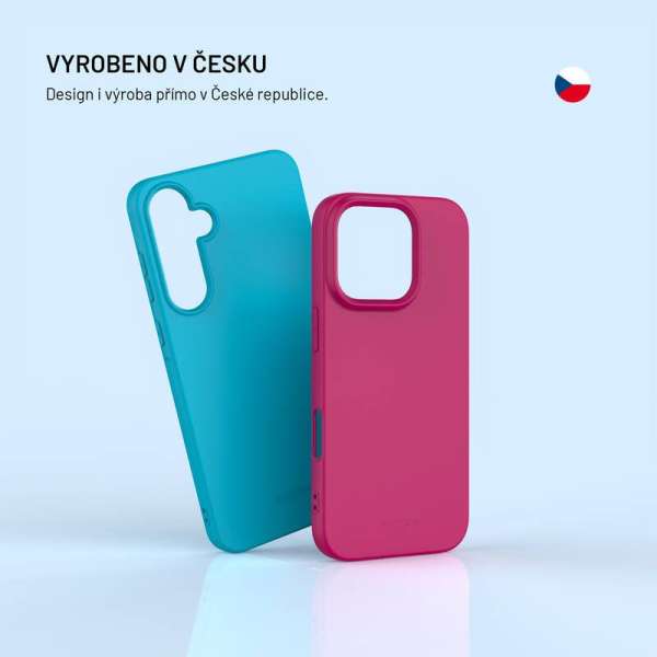 FIXED újrahasznosított anyagból készült TPU hátlap Apple iPhone 13 készülékhez, szürke