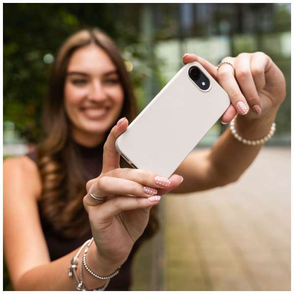 FIXED újrahasznosított TPU hátlap Apple iPhone 15 készülékhez, szürke