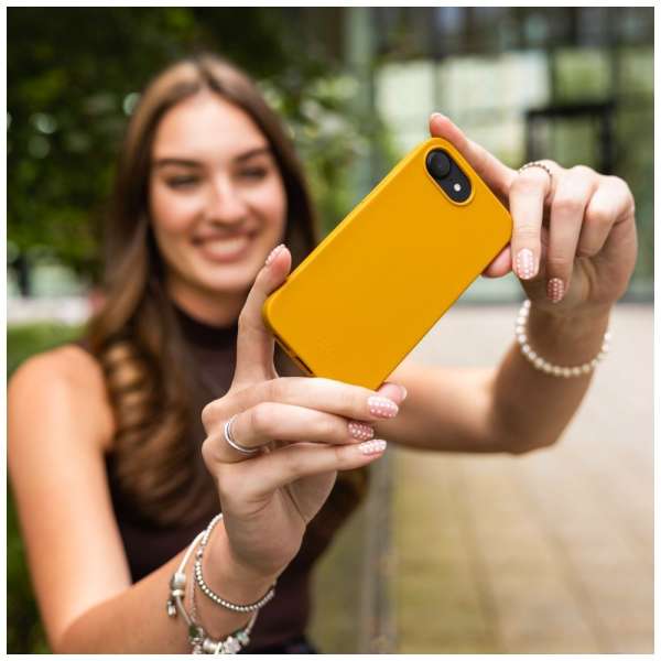 FIXED újrahasznosított TPU hátlap Apple iPhone 16 készülékhez, arany