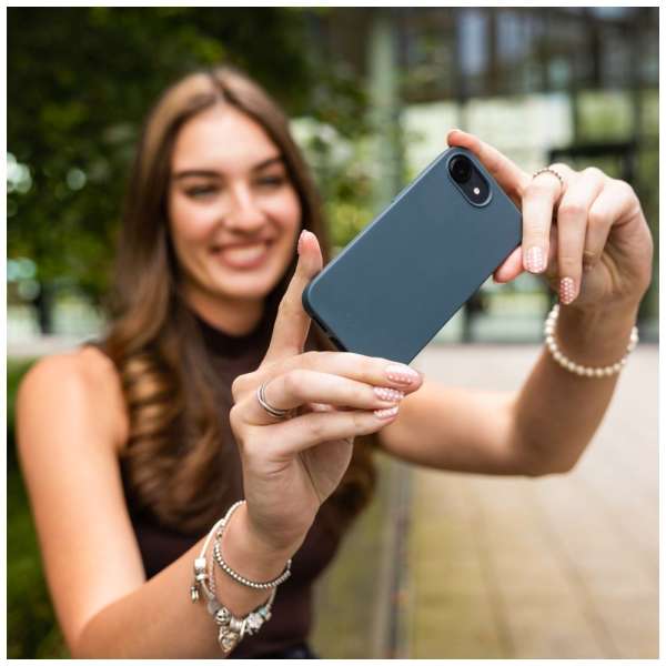 FIXED újrahasznosított TPU hátlap Apple iPhone 16 készülékhez, kék