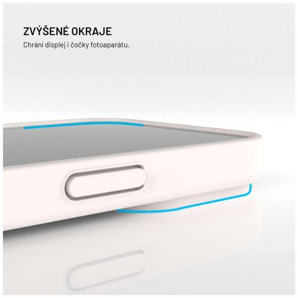 FIXED újrahasznosított TPU hátlap Apple iPhone 16 készülékhez, szürke