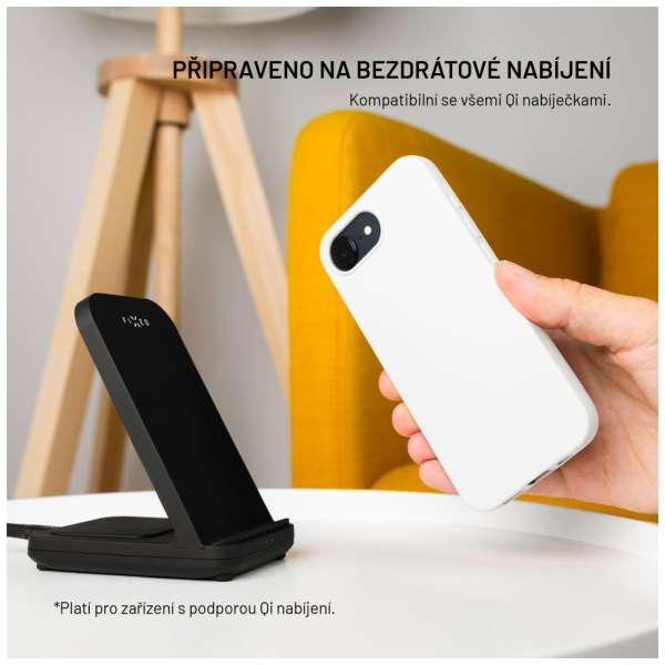 FIXED újrahasznosított TPU hátlap Apple iPhone 16 Pro készülékhez, szürke