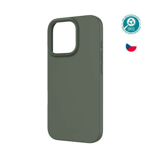 FIXED újrahasznosított TPU hátlap Apple iPhone 16 Pro készülékhez, zöld