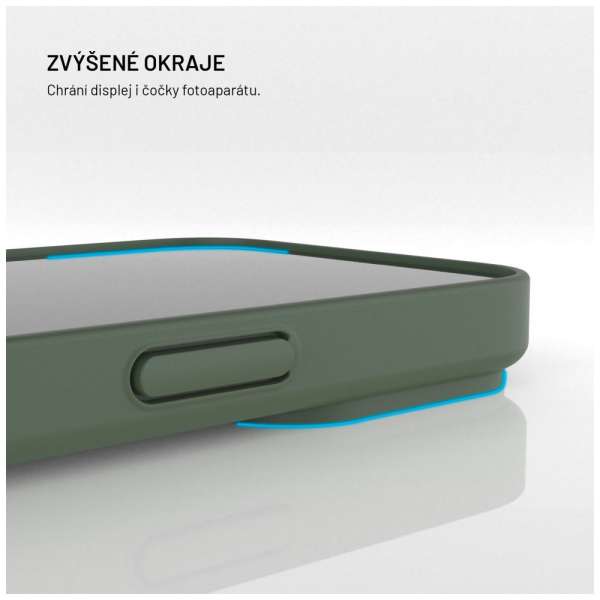 FIXED újrahasznosított TPU hátlap Apple iPhone 16 Pro készülékhez, zöld