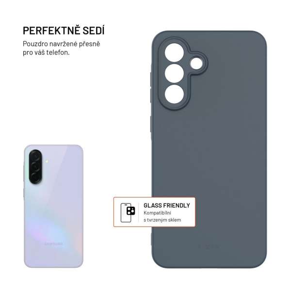 FIXED újrahasznosított TPU hátlap Samsung Galaxy A56 5G készülékhez, kék