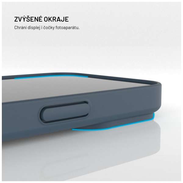 FIXED ujrahasznosított TPU tok Apple iPhone 16 Pro készülékhez, kék