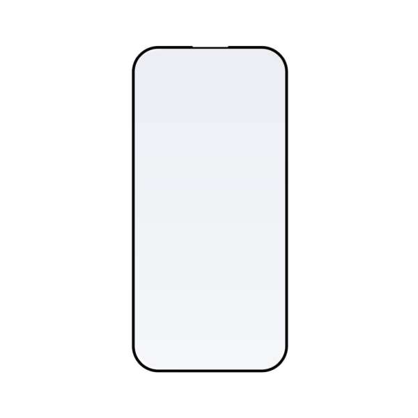 FIXED Rendkívül tartós edzett üveg por elleni aplikátorral Apple iPhone 15 Plus /iPhone16 Plus készülékhez, fekete