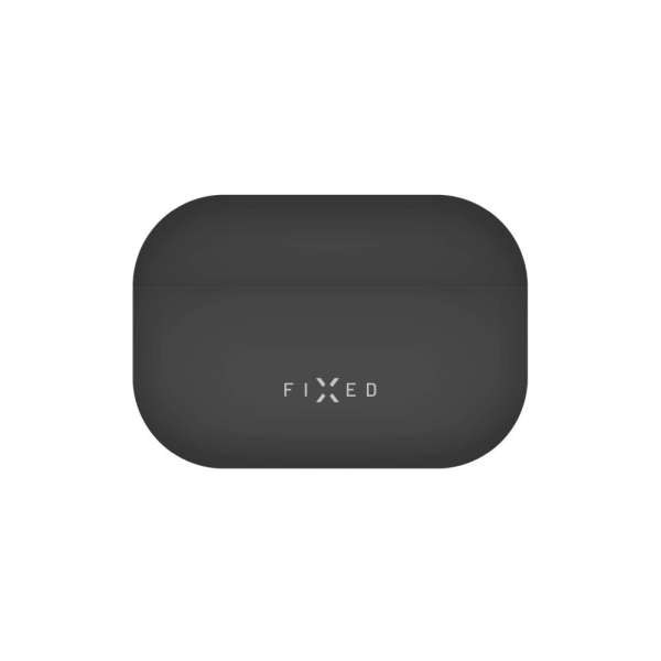 FIXED Ultravékony szilikon tok Apple Airpods Pro 3-hoz, fekete