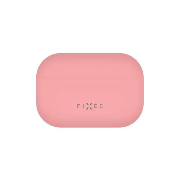 FIXED Ultravékony szilikon tok Apple Airpods Pro 3-hoz, rózsaszín