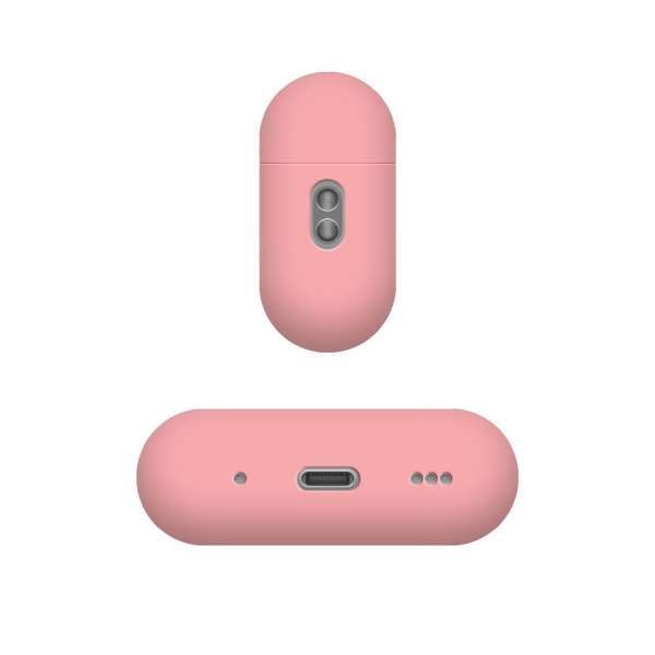 FIXED Ultravékony szilikon tok Apple Airpods Pro 3-hoz, rózsaszín