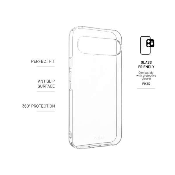FIXED TPU telefontok Google Pixel 9 Pro XL telefonhoz, átlátszó