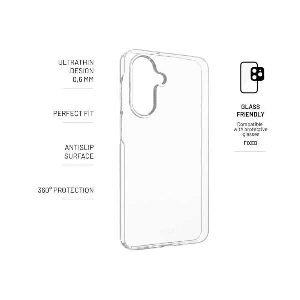 FIXED ultravékony TPU telefontok Samsung Galaxy A26 5G telefonhoz, átlátszó