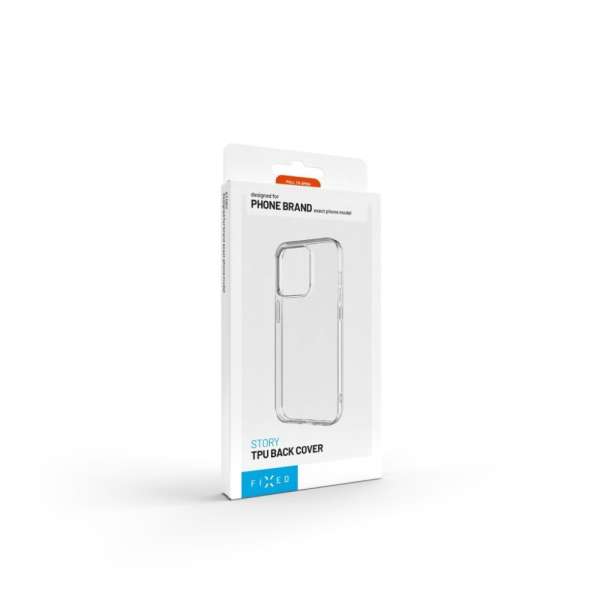 FIXED Ultravékony TPU telefontok Xiaomi Redmi Note 14 5G, átlátszó
