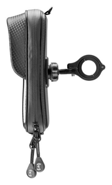 FIXED Universal holder for Interphone Master mobile phones with handlebar mount, for phones max. 6.7 ", black