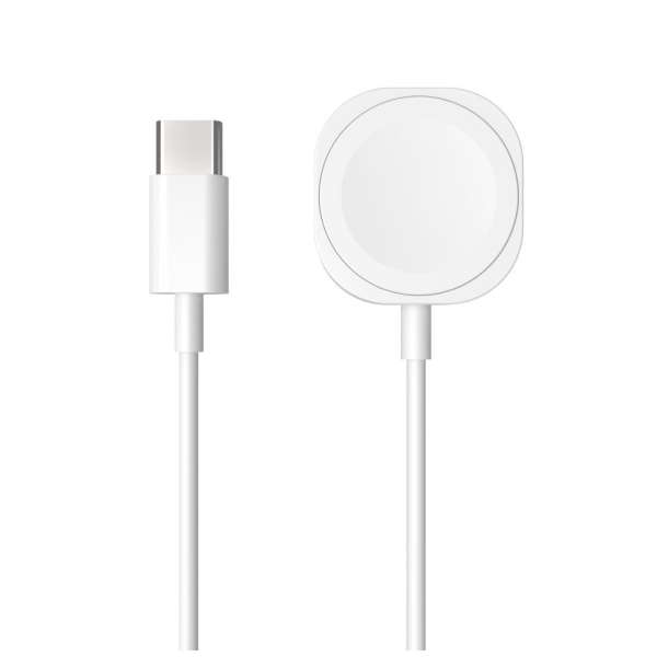 FIXED USB-C Charging Kábel Apple Watch, fehér