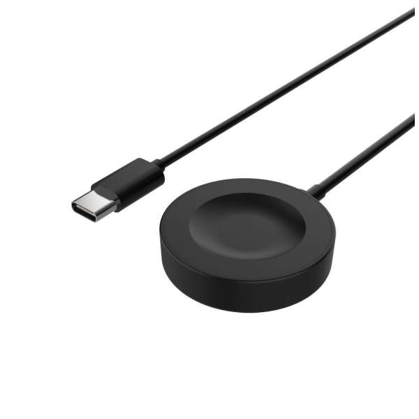 FIXED USB-C töltőkábel Huawei Watch GT 2 Pro/3/3 Pro/4/4 Pro/5/5 Pro okosórához, fekete