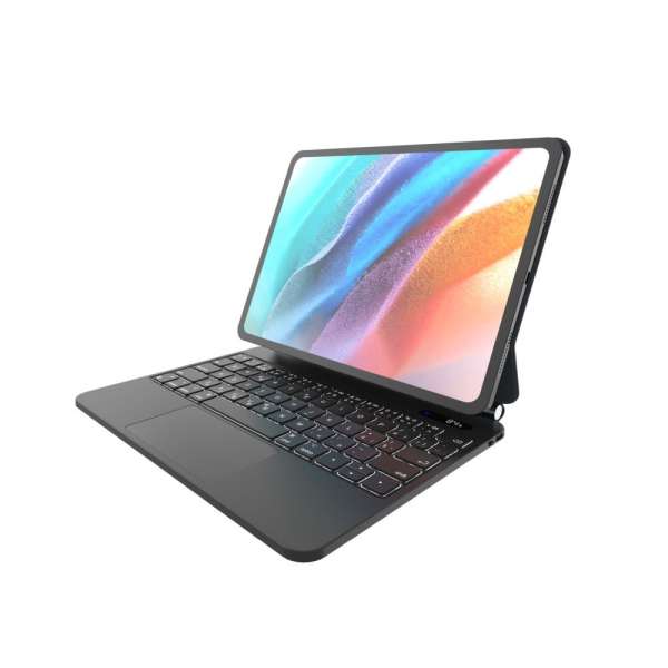 FIXED védő tok vezeték nélküli billentyűzettel Apple iPad 10,9" 2022 (10th gen) CZ, fekete