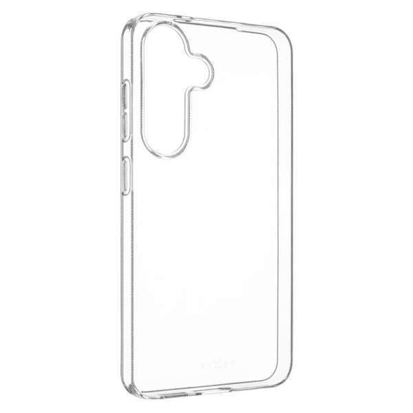 FIXED Vékony TPU AntiUV tok Samsung Galaxy S25 telefonhoz, átlátszó