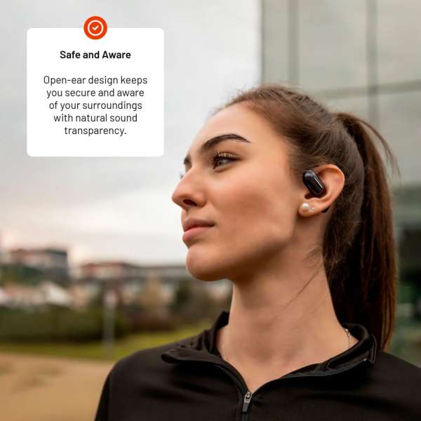 FIXED vezeték nélküli headset, fekete