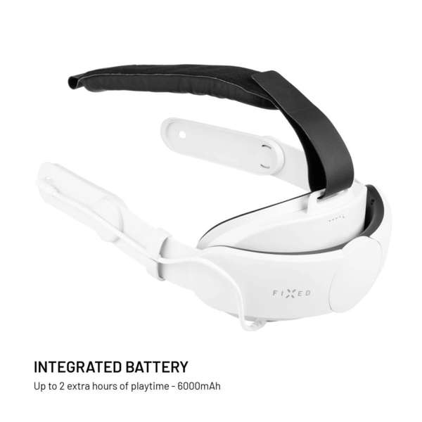 FIXED VR Power Headstrap for Meta Quest 3/3S White