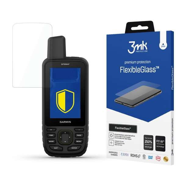 3mk FlexibleGlass hibrid üvegfólia 7H Garmin GPSMAP 67