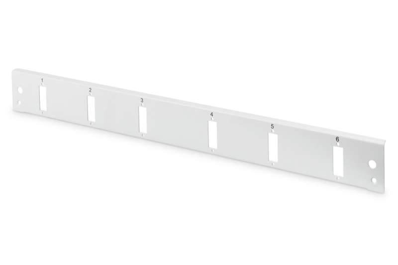 Digitus 6-port Patch Panel 1U Grey