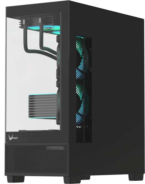 Formula Crystal E1 Floe Tempered Glass Black