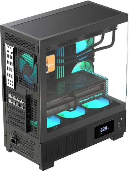 Formula Crystal E1 Floe Tempered Glass Black