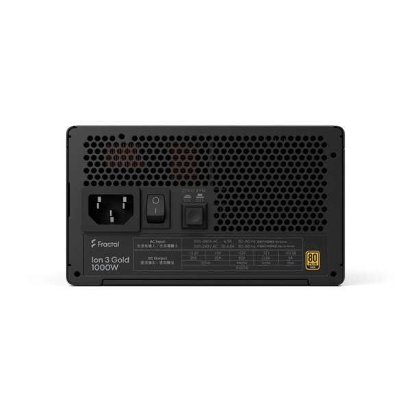Fractal Design 1000W 80+ Gold Ion 3 Black