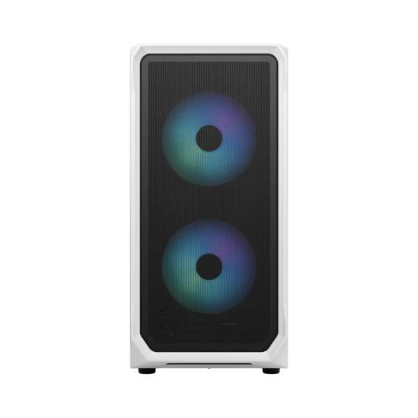 Fractal Design Focus 2 RGB Tempered Glass White TG Clear Tint