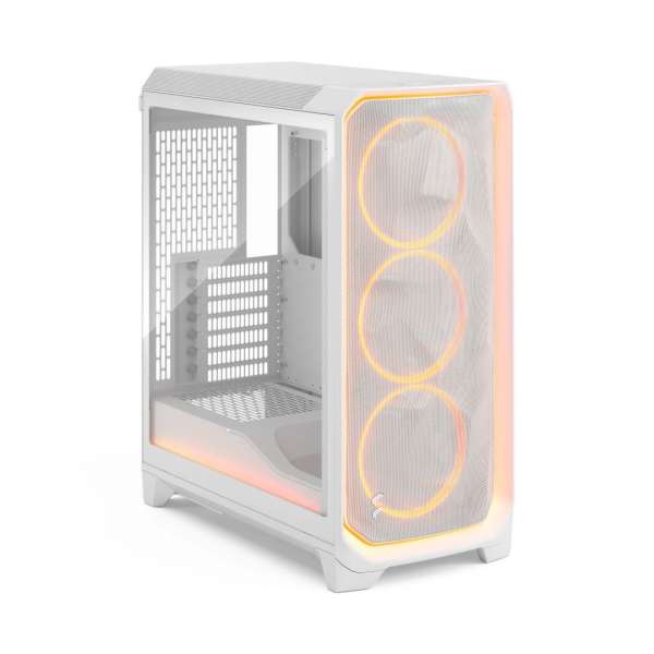 Fractal Design Meshify 3 Ambience Pro RGB Tempered Glass Clear Tint White