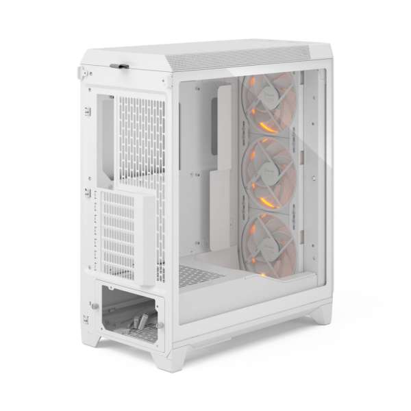 Fractal Design Meshify 3 Tempered Glass RGB Clear Tint White