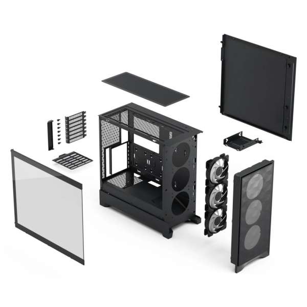 Fractal Design Pop 2 Air RGB Tempered Glass Black