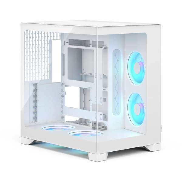Fractal Design Pop 2 Vision RGB Tempered Glass White