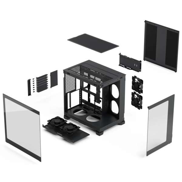 Fractal Design Pop 2 Vision Tempered Glass Black