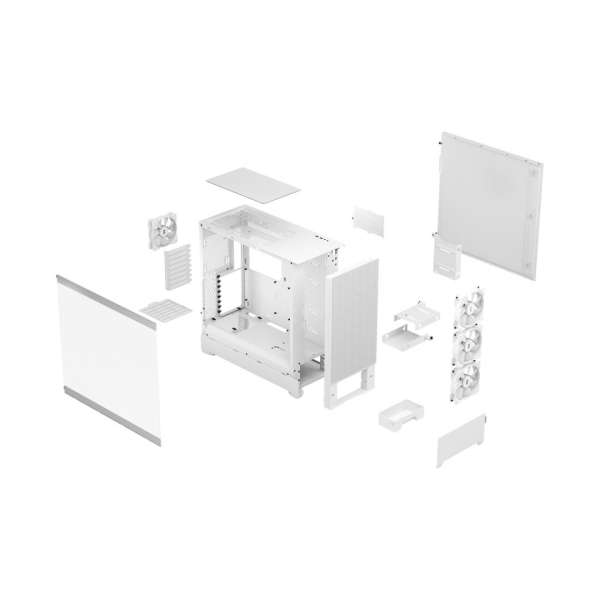 Fractal Design Pop XL Air RGB Tempered Glass White