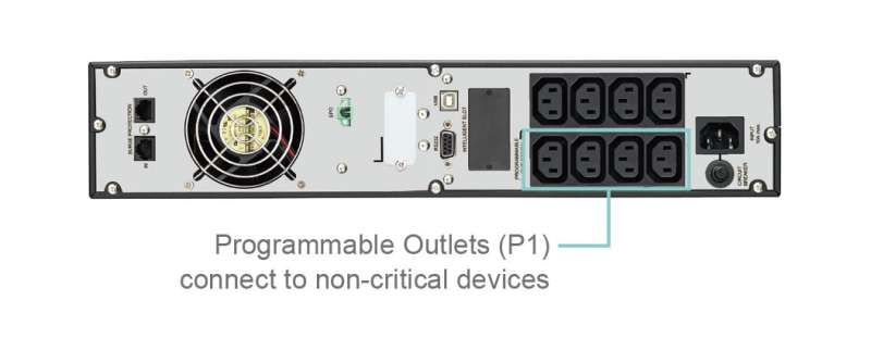 FSP EUFO2K Eufo LCD 2000VA UPS