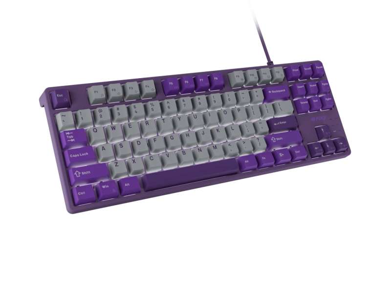 FURY Kanabo K2 Gaming Keyboard Grey/Purple US