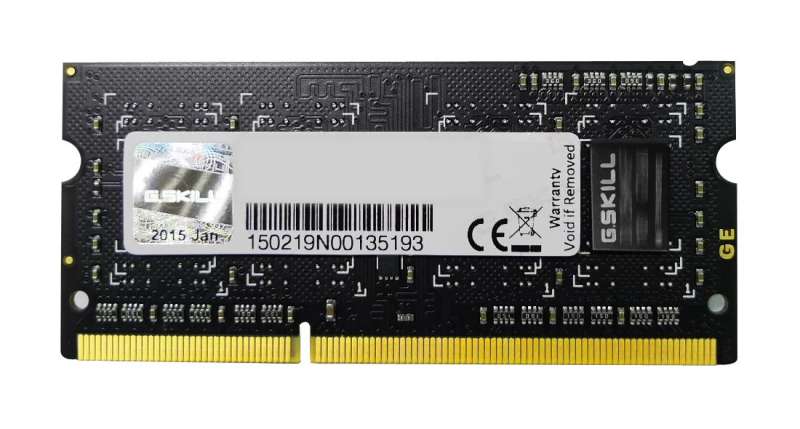 G.SKILL 16GB DDR3 1600MHz Kit(2x8GB) SODIMM Black