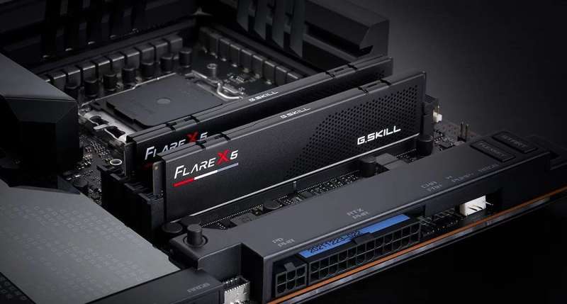 G.SKILL 16GB DDR5 6000MHz Kit(2x8GB) Flare X5 Black