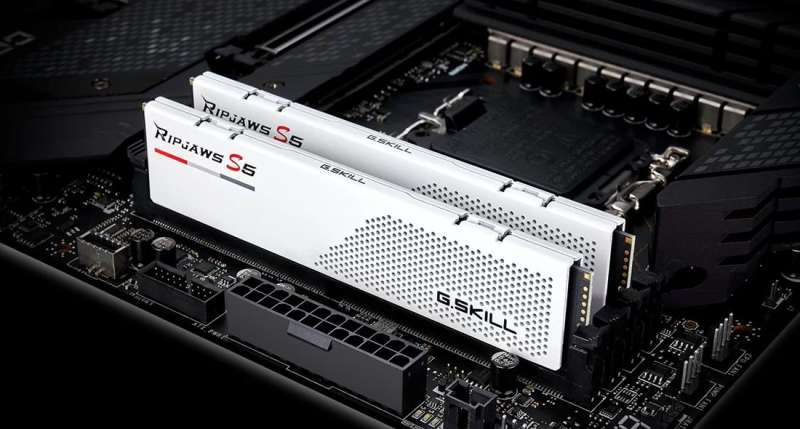 G.SKILL 48GB DDR5 5200MHz Kit(2x24GB) Ripjaws S5 White