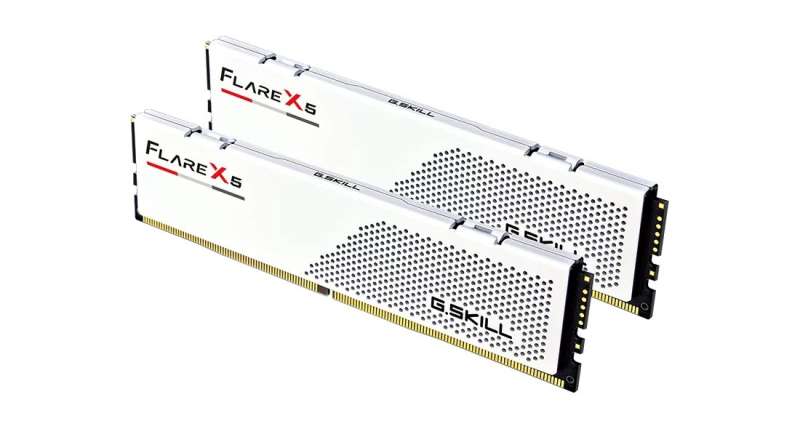 G.SKILL 64GB DDR5 6000MHz Kit(2x32GB) Flare X5 White