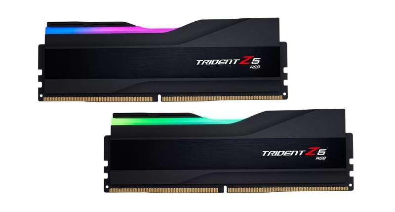 G.SKILL 64GB DDR5 6000MHz Kit(2x32GB) Trident Z5 RGB Matte Black