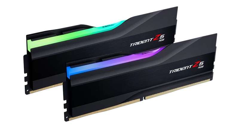 G.SKILL 64GB DDR5 6000MHz Kit(2x32GB) Trident Z5 RGB Matte Black