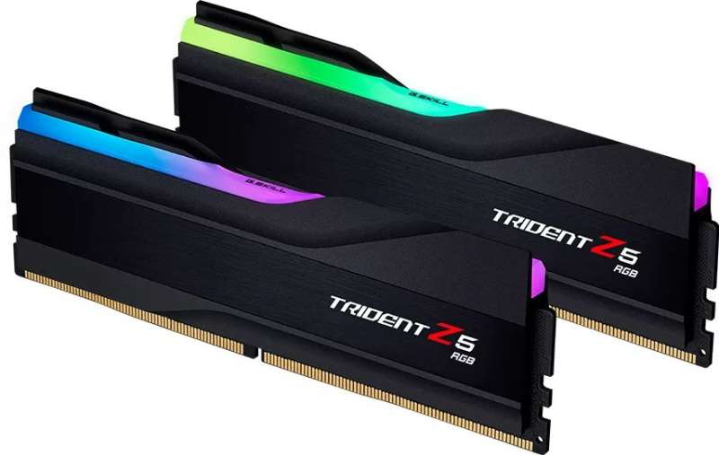 G.SKILL 64GB DDR5 6800MHz Kit(2x32GB) Trident Z5 RGB Matte Black