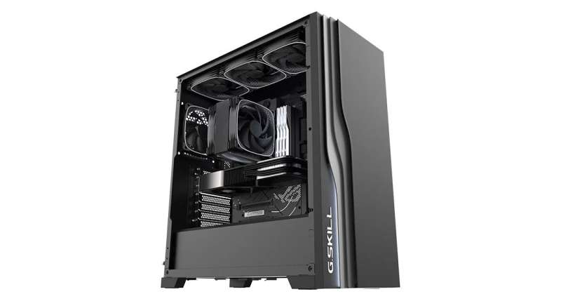G.SKILL MD2 Tempered Glass Black