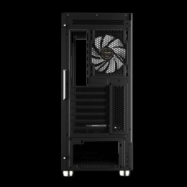 Gamdias Atlas E1 ARGB Tempered Glass Black