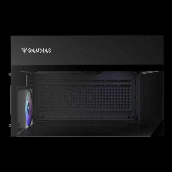 Gamdias Atlas M3M Tempered Glass Black